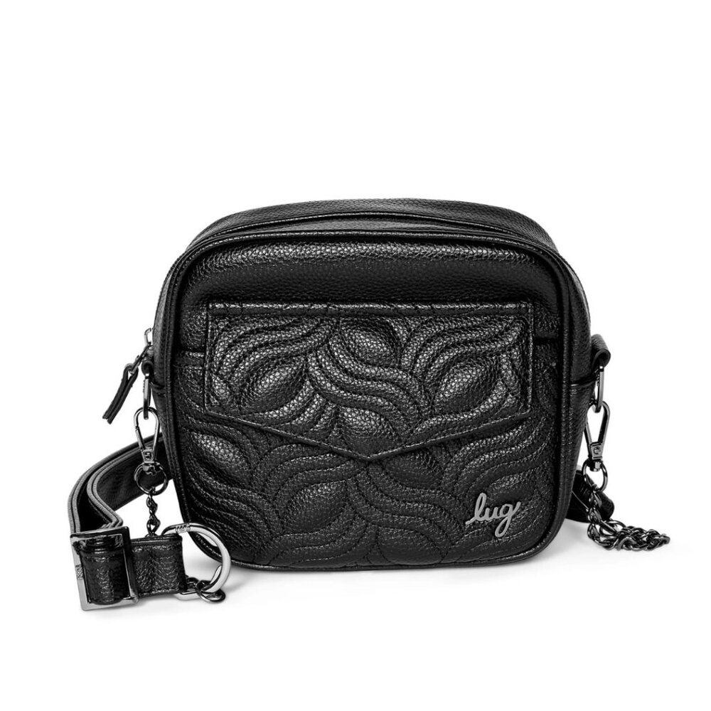 Lug Swing VL Convertible Crossbody / Belt Bag in Midnight Black